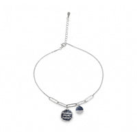 Double Coin Charm Anklet image