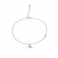 Butterfly Charm Anklet image