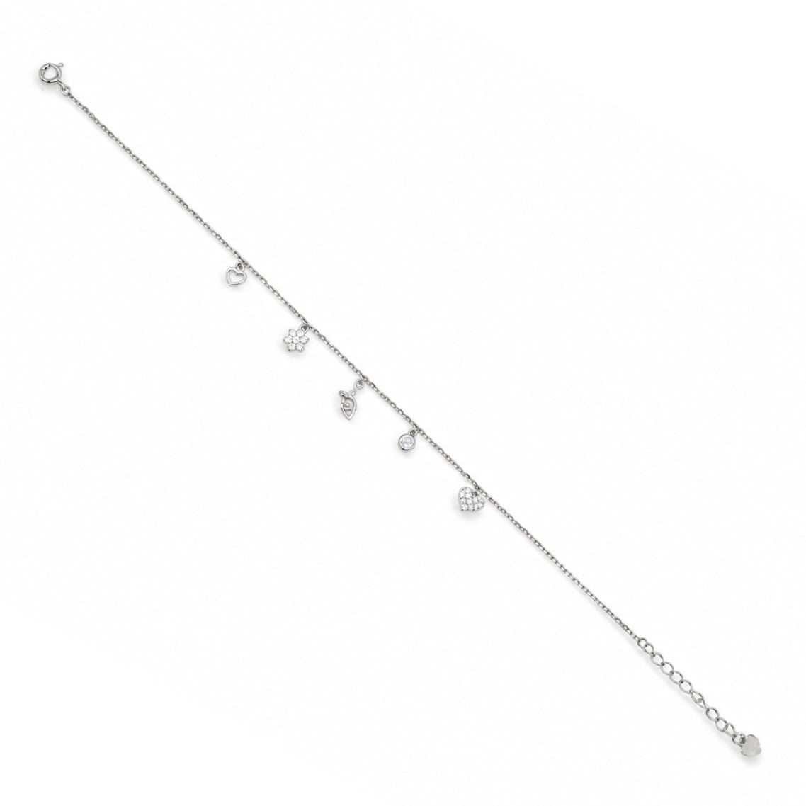 Mixed Charm Drop Anklet