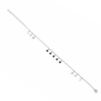 Scattered Star Charm Anklet
