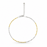 Alternating Twist Chain Anklet image