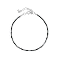 Black Tennis Anklet image