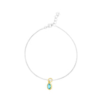 Tanzanite Zircon Anklet image