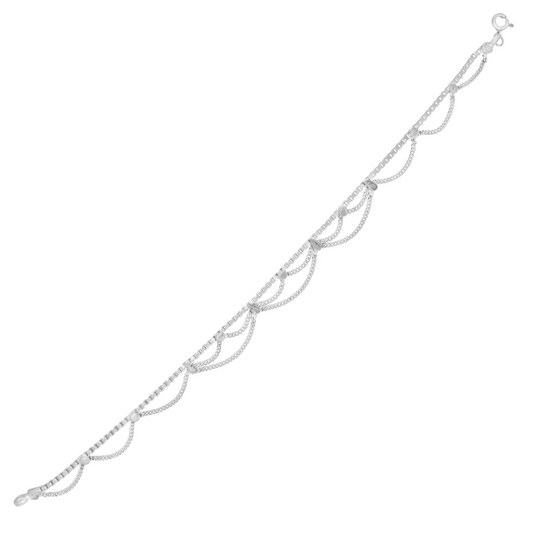 Double Chain Anklet
