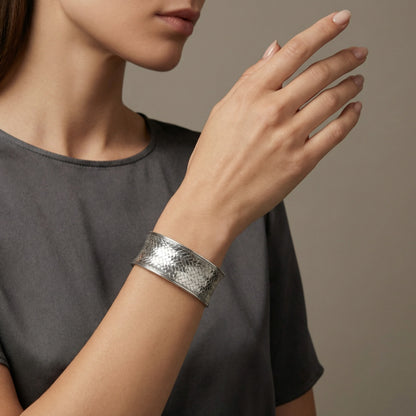 Textured Bold Bangle
