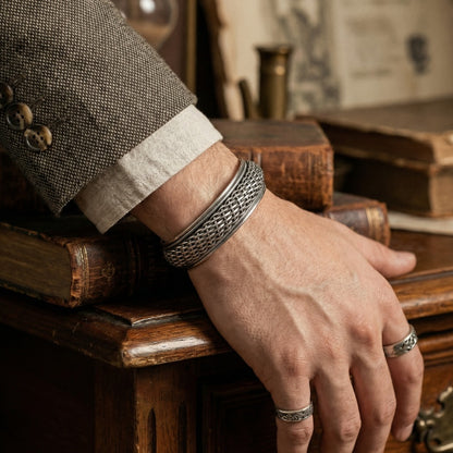 Woven Elegance Cuff