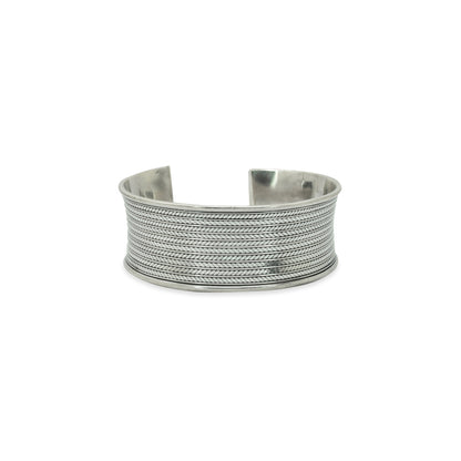 5 Weave Oxidized Bangle