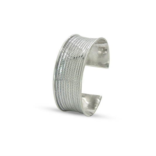 5 Weave Oxidized Bangle