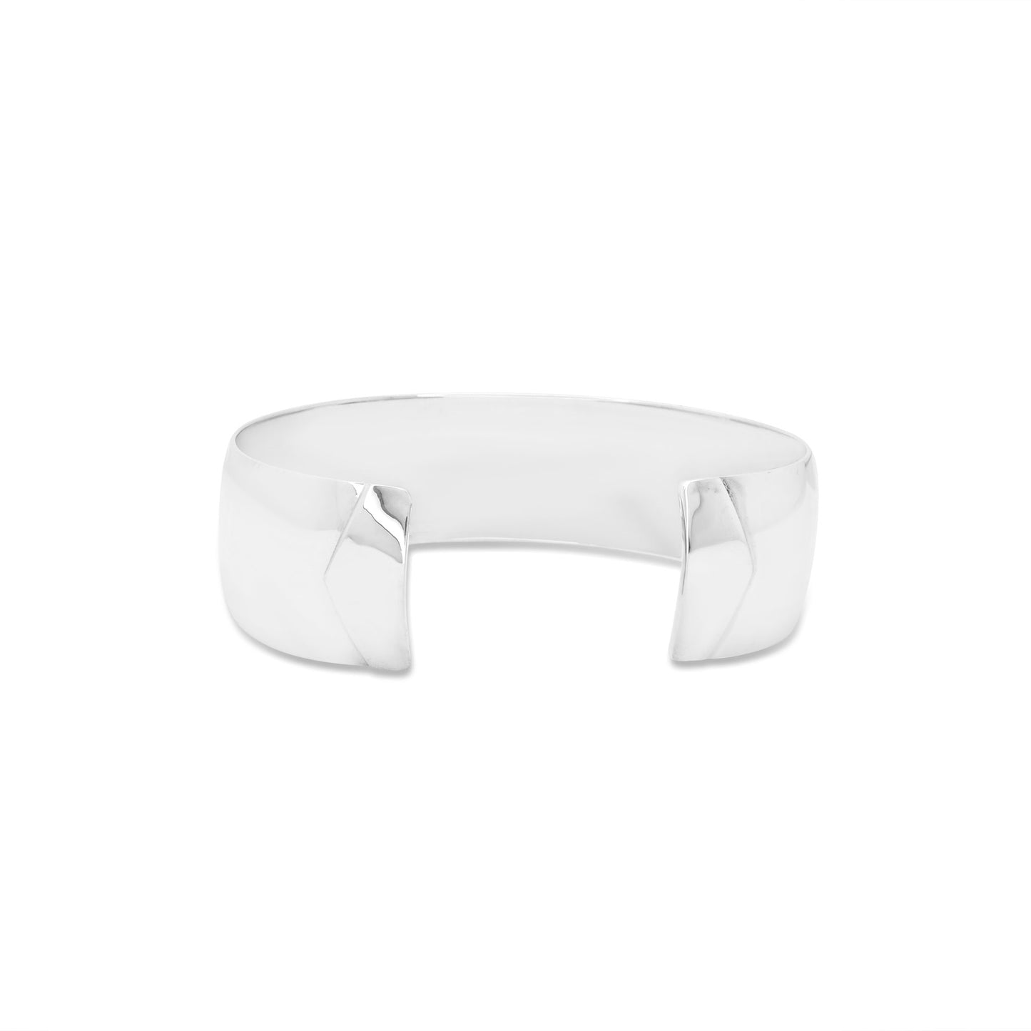Silver Cuff Bangle 20 mm
