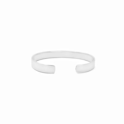 Sleek Silver Cuff | 8 mm