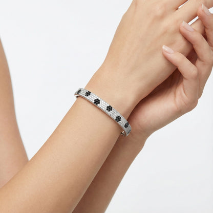 Flower Dazzle - Zircon Bangle