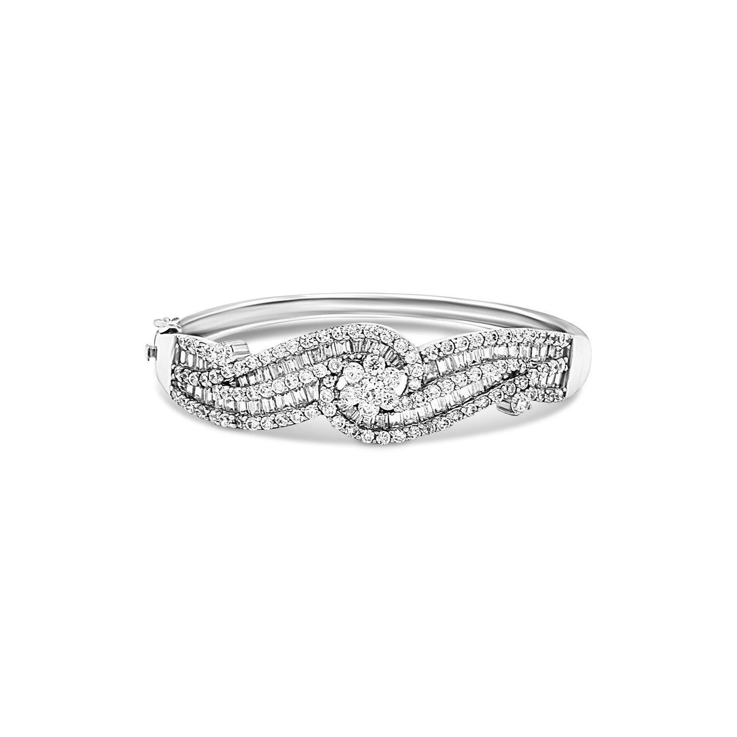 Floral Wave Bangle
