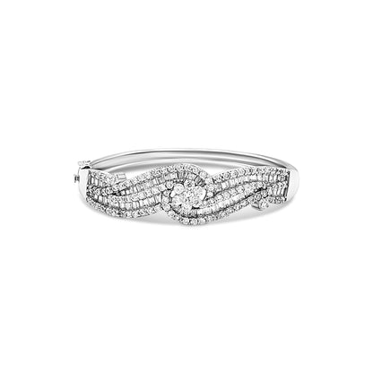 Floral Wave Bangle