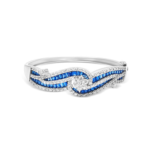 Floral Wave Bangle