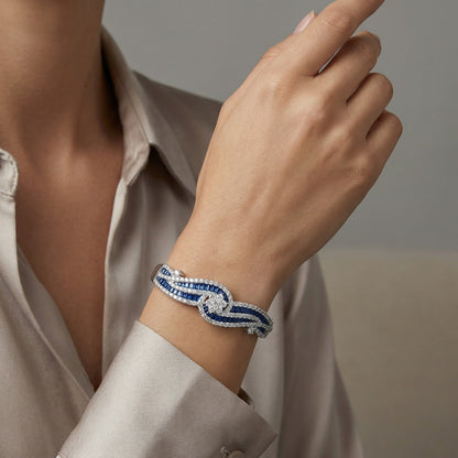 Floral Wave Bangle