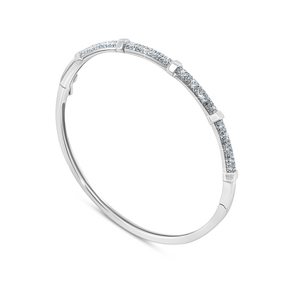 Segmented Sparkle Bangle