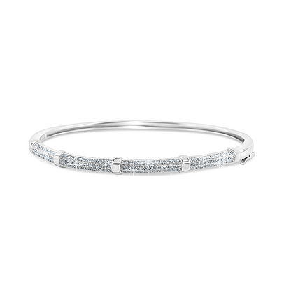 Segmented Sparkle Bangle