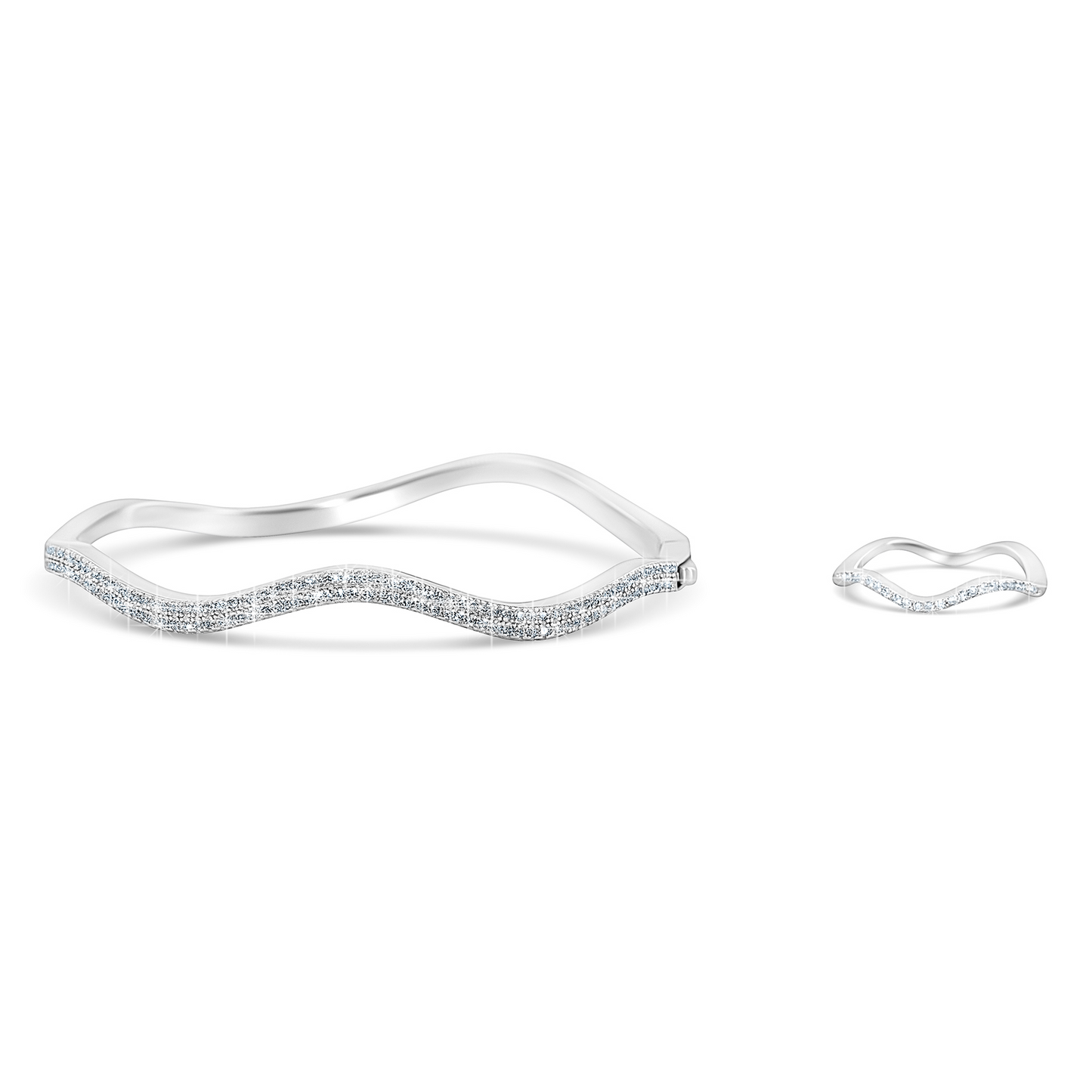 Wave Bangle & Ring
