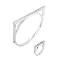 Tangent Radiance Bangle & Ring image