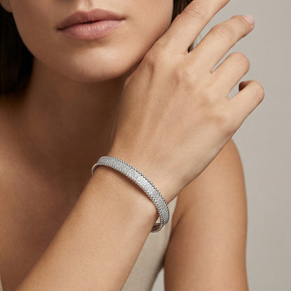 Milgrain Pavé Bangle