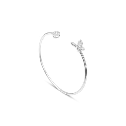 Butterfly & Cluster Dual Form Bangle
