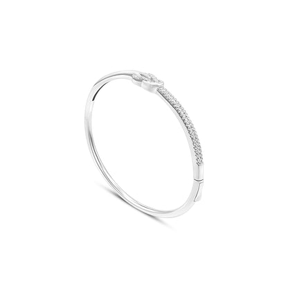 Pavé Knot Bangle