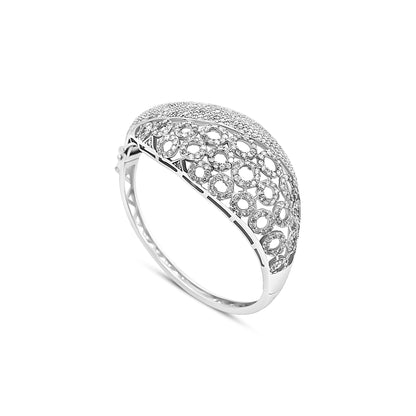 Pavé Dome Statement Bangle