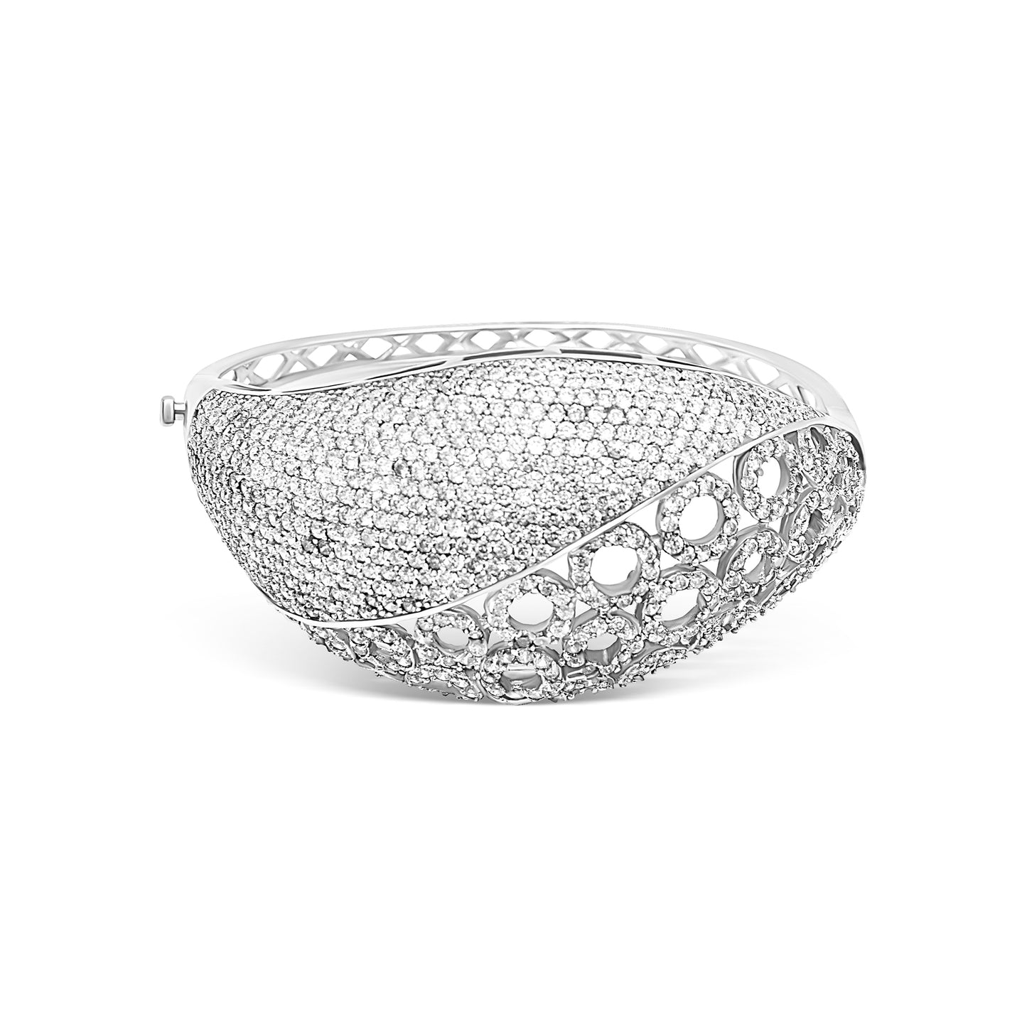 Pavé Dome Statement Bangle