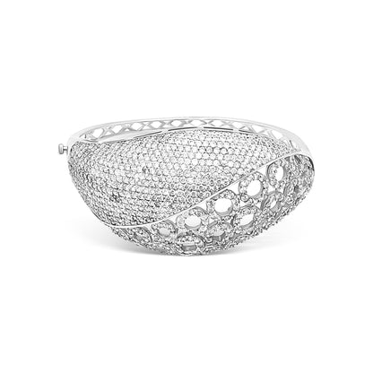 Pavé Dome Statement Bangle