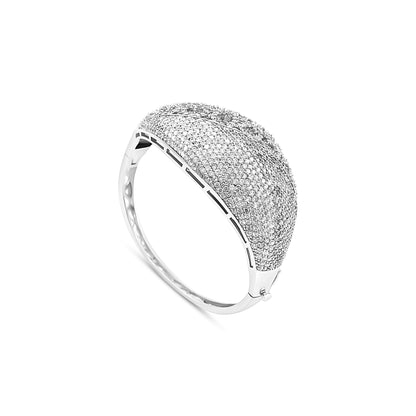 Pavé Dome Statement Bangle