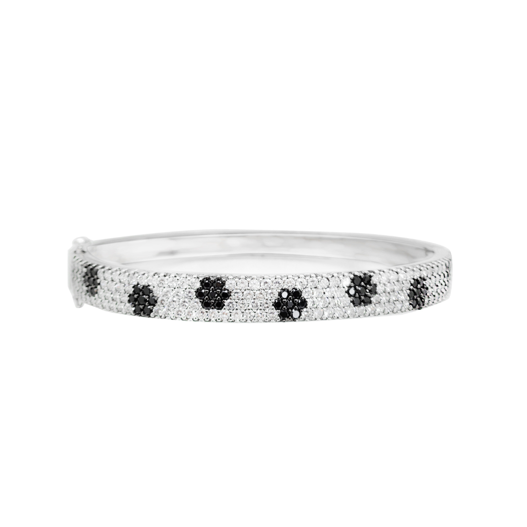 Flower Dazzle - Zircon Bangle