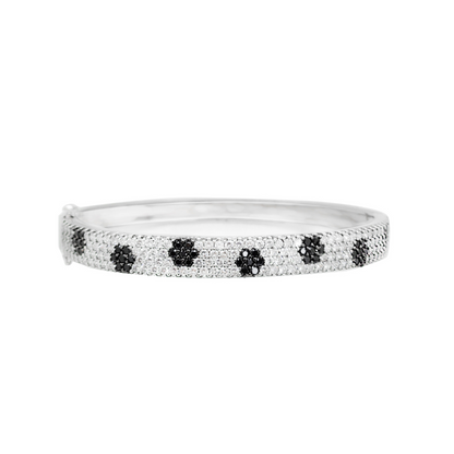 Flower Dazzle - Zircon Bangle