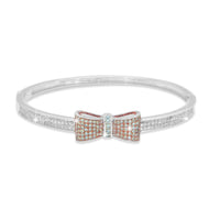 Zircon Bow Bangle image