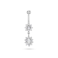 Celestial Blossom Drop Earrings image
