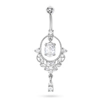 Elegant Floral Drop Earrings image