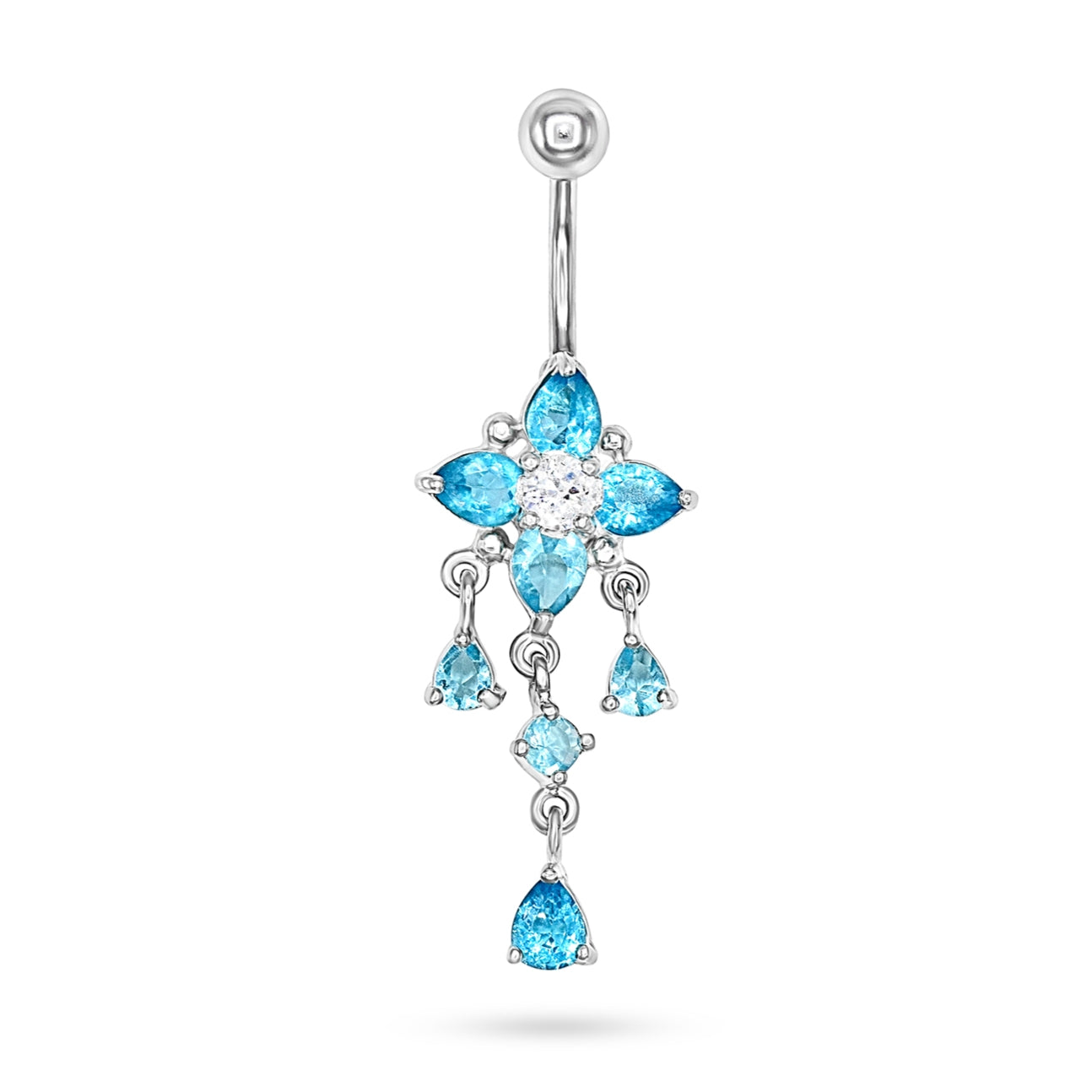 Ocean Blossom Dangle Earring