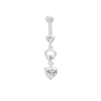 Hearts & Sparkle Belly Ring image