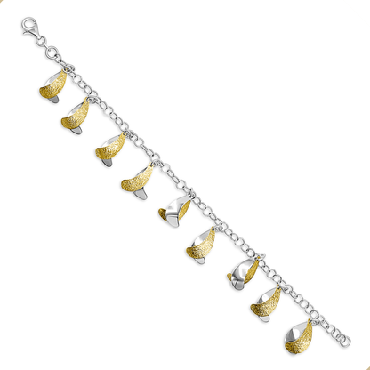 Dazzling Duo Charm Bracelet