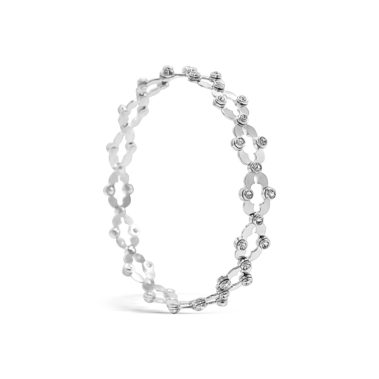 Radiant Blossom Silver Ring