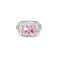 Pastel Mosaic Dome Ring image