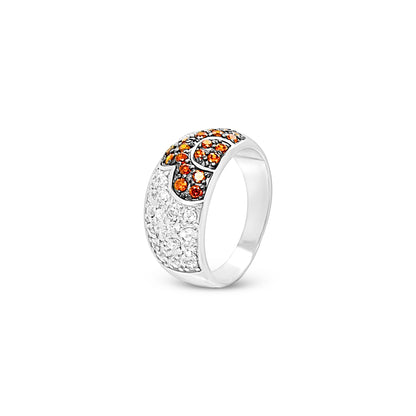 Radiant Flower Sterling Silver Ring
