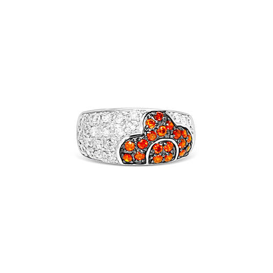 Radiant Flower Sterling Silver Ring