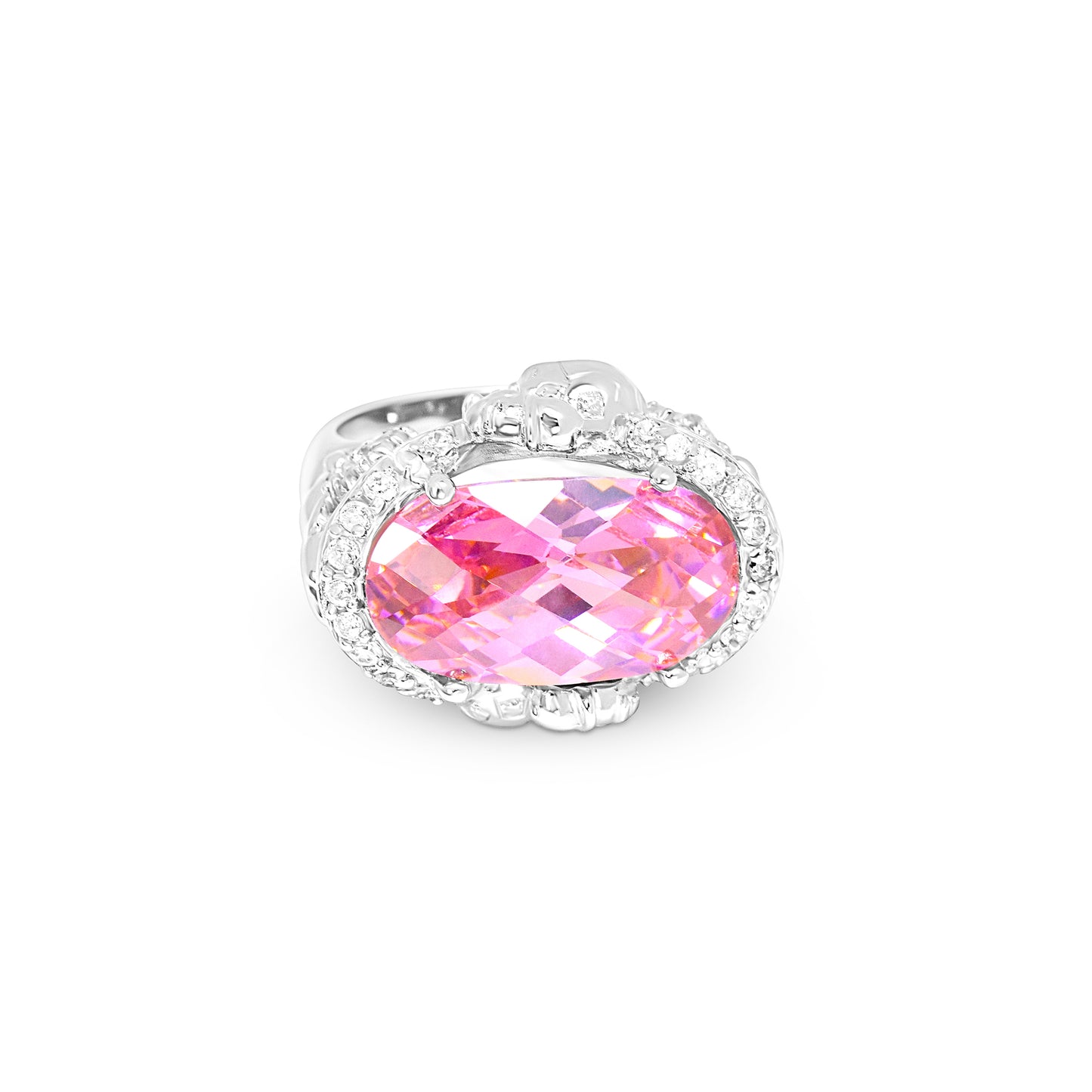 Radiant Pink Elegance Ring