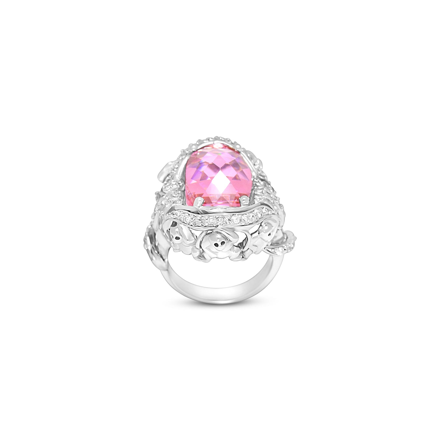 Rose Petal Serenity Ring