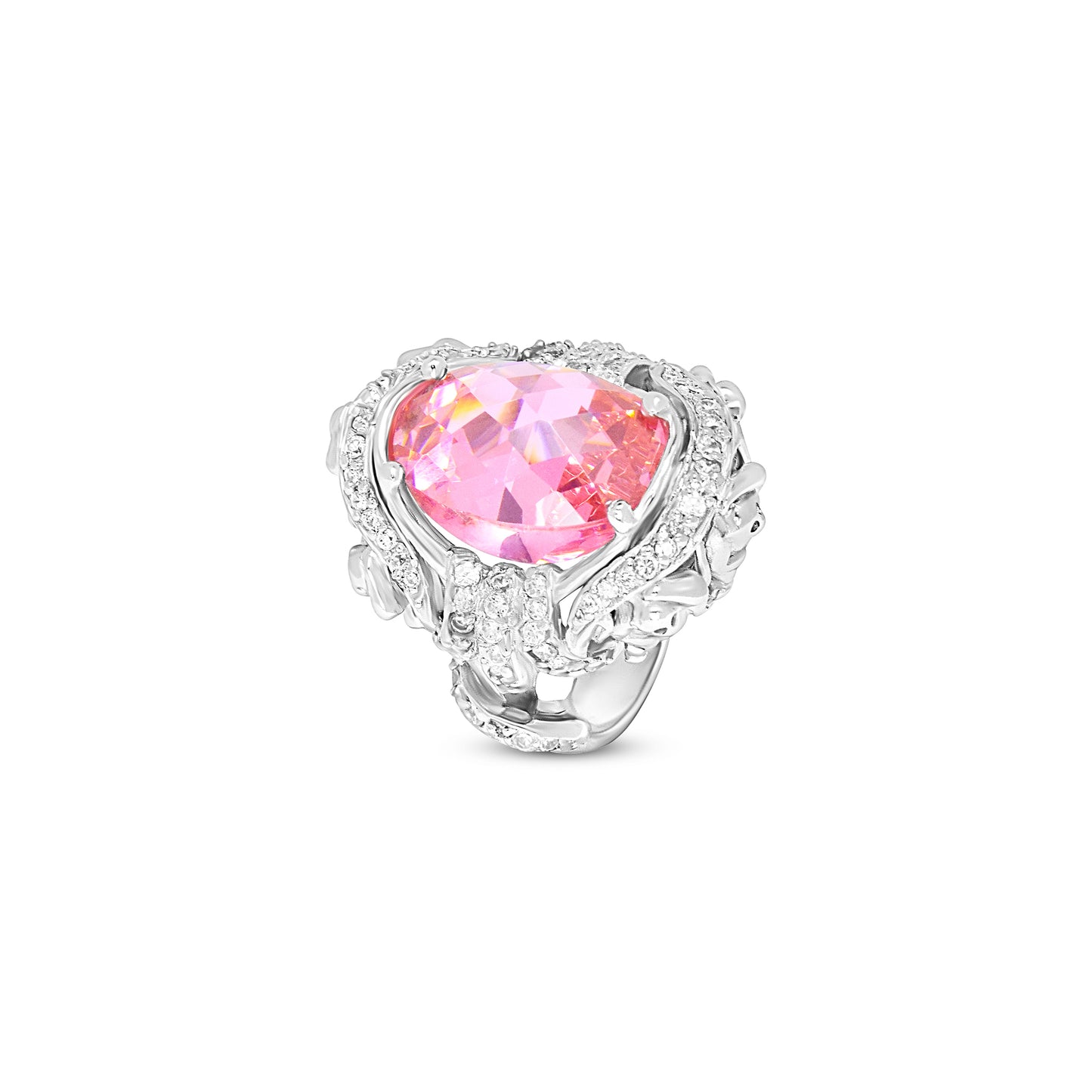 Rose Petal Serenity Ring