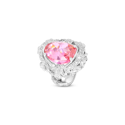 Rose Petal Serenity Ring