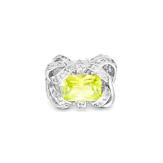 Radiant Bow Knot Ring