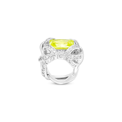 Radiant Bow Knot Ring