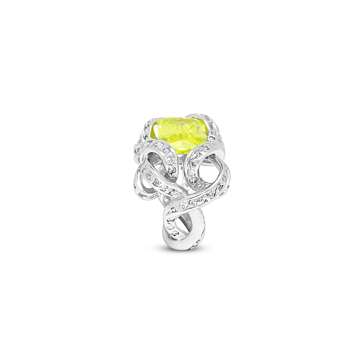 Radiant Bow Knot Ring