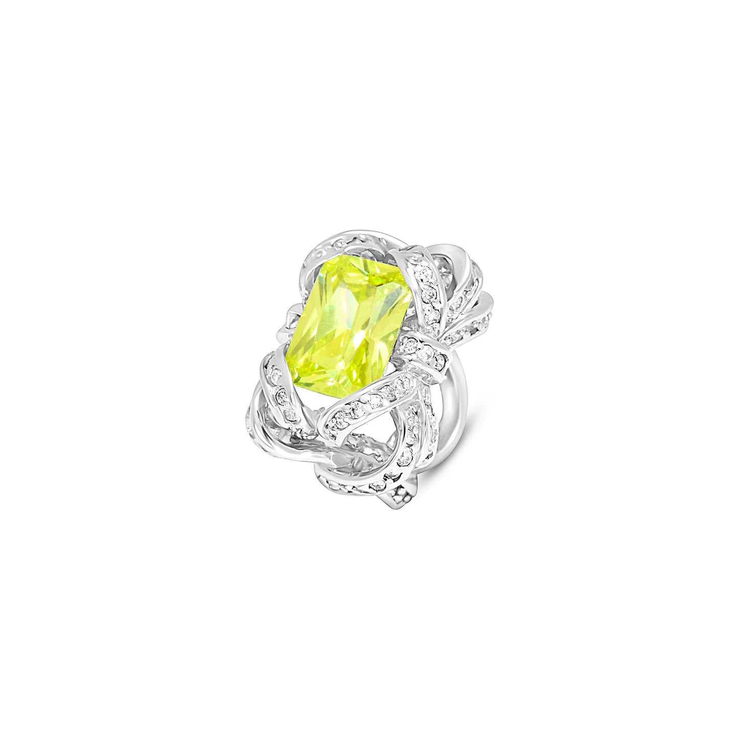 Radiant Bow Knot Ring